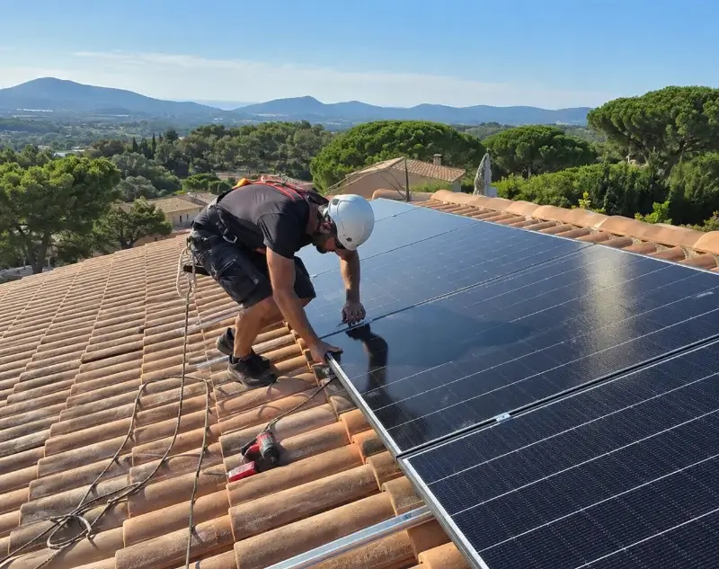 Installateur panneaux solaires Saint-Féliu-d'Avall — pose photovoltaïque sur toiture